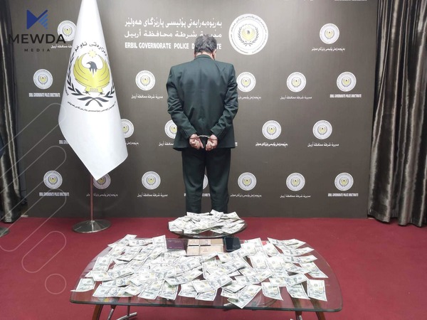 تۆمەتبارێکی ساختەکردنی دۆلار لە هەولێر دەستگیرکرا