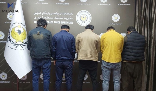 باندێکی دزیکردن و بەکارهێنەری مادەی هۆشبەر دەستگیرکران