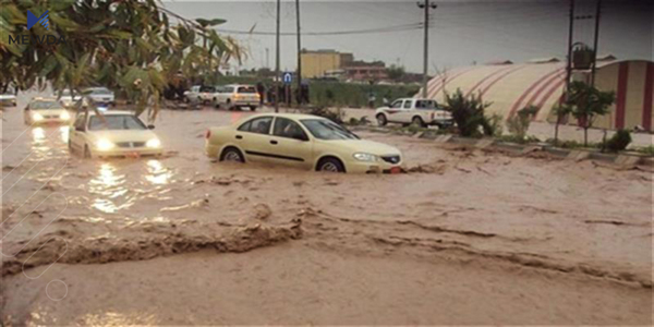 هۆشداری لە دروستبوونی لافاو دەدرێت
