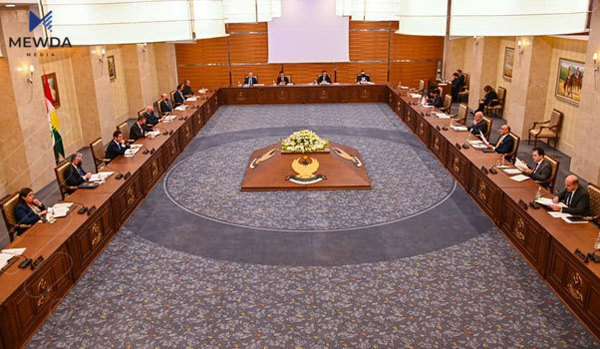 ئەنجومەنی وەزیرانی هەرێمی کوردستان چەند پرسێکی گرنگ تاوتوێ دەکات