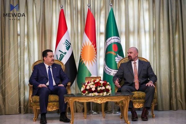 بافڵ جەلال تاڵەبانی بە محەمەد شیاع سودانی: جەخت لە چارەسەرکردنی کێشەکانی نێوان هەرێم و بەغدا دەکەینەوە 