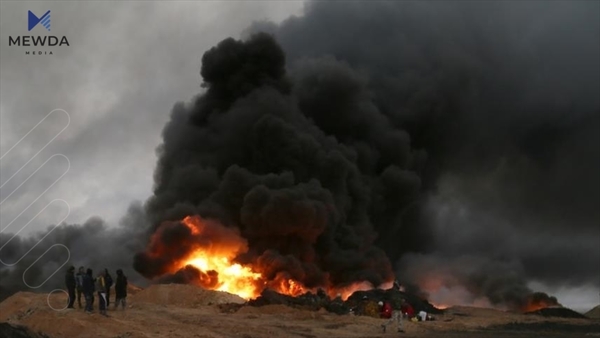 ئاگر لە پاڵاوگەیەکی سوتەمەنی نزیک هەولێر کەوتەوە