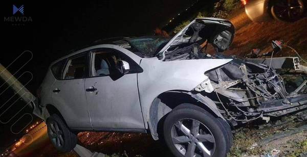 لە رووداوێكی هاتوچۆدا سێ ئەندامی خێزانێك گیانیان لەدەستدا