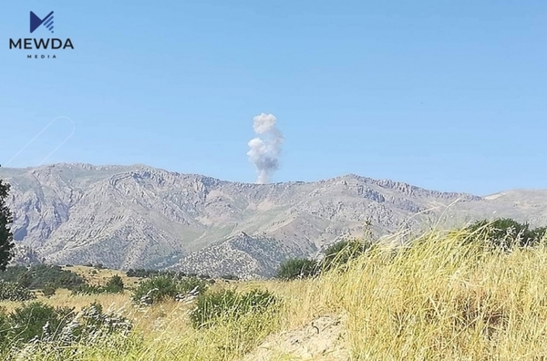 گوندێکی پارێزگای سلێمانی بۆردوومانکرا