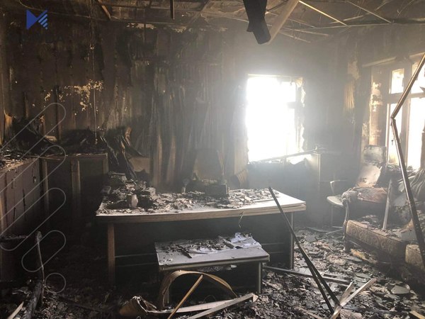 شۆڕتی کارەبا فەرمانگەیەکی سووتان