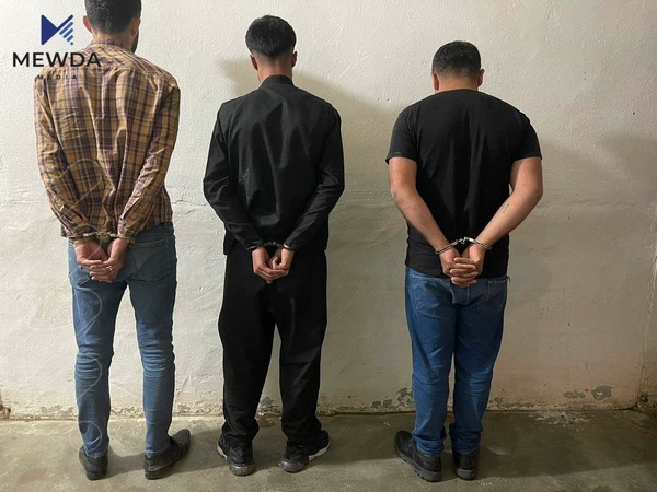 سێ تۆمەتبار بە تۆمەتی دزیکردن دەستگیرکران