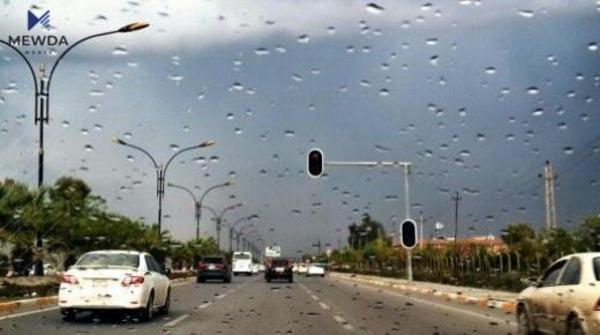 کەشناسیی هەرێم: باران دەبارێت و هەورە تریشقەشی لەگەڵ دەبێت