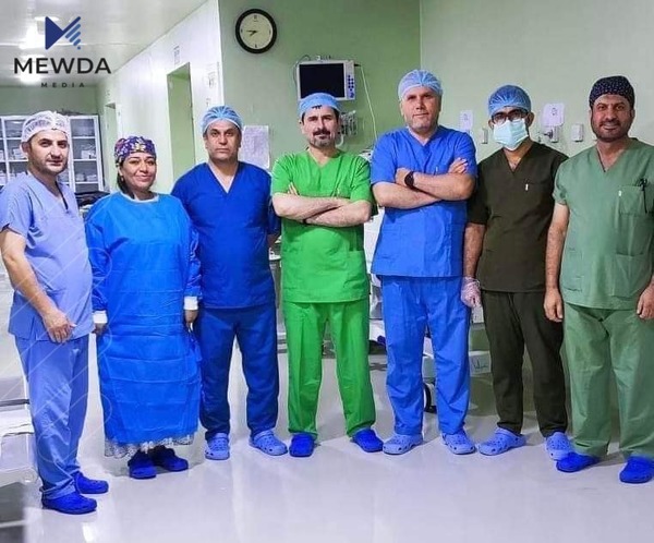 شیشێکی 16 ملیم لە سکی هاوڵاتییەک دەرهێندرا