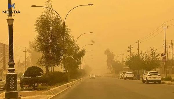 بای بەهێز هەڵدەکات و خۆڵبارین دەبێت