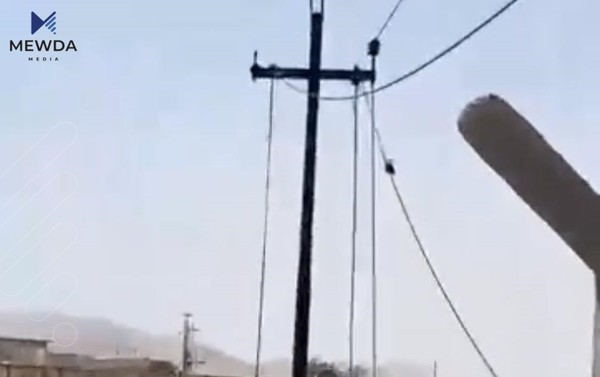 سووتانی تانکەرێک زیانی بە تۆڕی کارەبای ناوچەیەک گەیاند