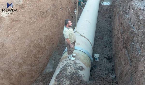 بەهۆی شکانی بۆرییەکەوە، دابەشکردنی ئاو لە کۆیە وەستێنرا