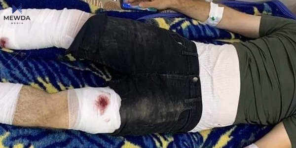 پێشمەرگەیەك لەلایەن ماتۆڕسوارێكەوە تەقەی لێدەكرێت