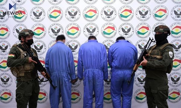 سێ کەس بە تۆمەتی دزیکردن و تەقەکردن دەستگیرکران