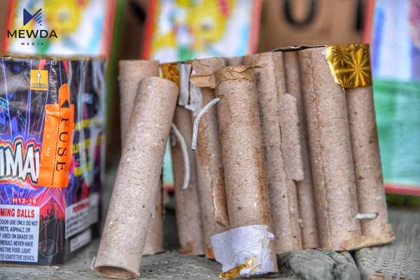 ئاسایشی شارەزوور: دەستمانگرتووە بەسەر 120 کارتۆن یاری ئاگریندا