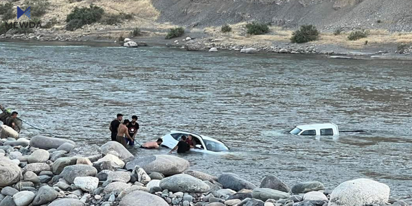 ژمارەیەك ئۆتۆمبێلی هاوڵاتییان لە ناوچەیەكی هەرێم ژێرئاوكەوتن