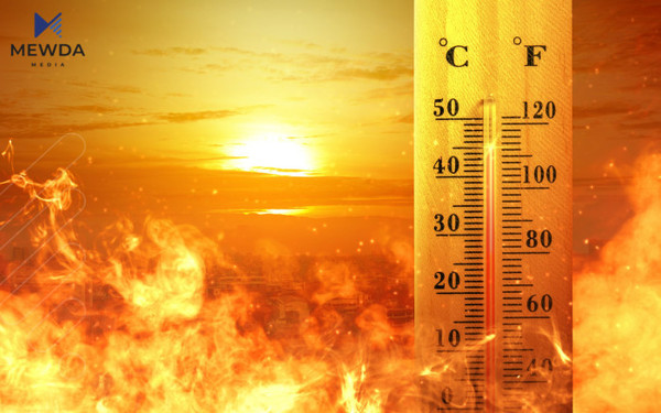 کەشناسی: پلەکانی گەرما زیاتر بەرزدەبنەوە