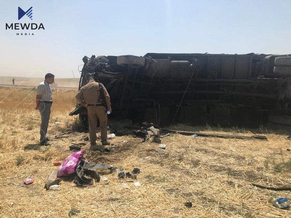 لە رووداوێکی هاتوچۆدا چوار کەس گیانیان لەدەستدا