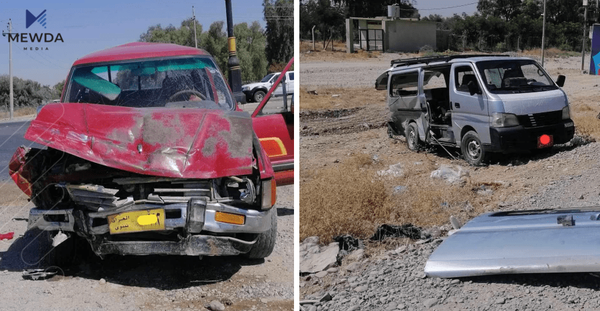 لە رووداوێکی هاتوچۆدا 10 کەس برینداربوون