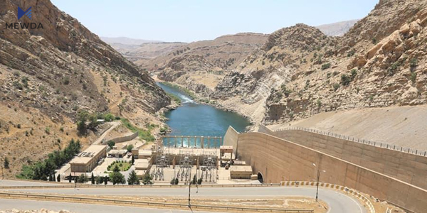 لە بەنداوی دەربەندیخان ئاو بۆ پارێزگایەكی عیراق دابیندەكرێت