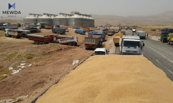 رێگریی لە ناردنی گەنمی جوتیاران  بۆ كەركوك دەكرێت