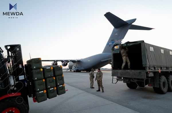 سێ فڕۆکەی بارهەڵگری هاوپەیمانان لە حەسەکە نیشتنەوە