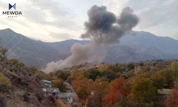 هەپەگە: بۆردومانەکانی توركیا لە رۆژانی نەورۆز بەردەوام بووە