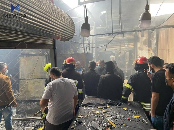 بەرگری شارستانیی سلێمانی: ئاگرەکە زیانی گیانی نەبووە