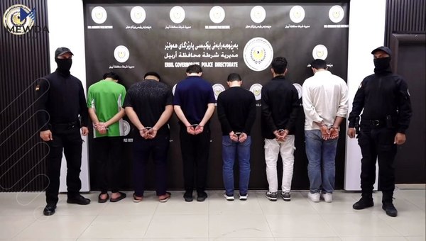 شەش كەس بە تۆمەتی هەڕەشەكردن لە كچێك دەستگیر دەكرێن