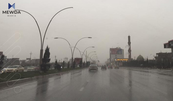 شەپۆلێکی باران و خۆڵبارین هەرێمی کوردستان دەگرێتەوە