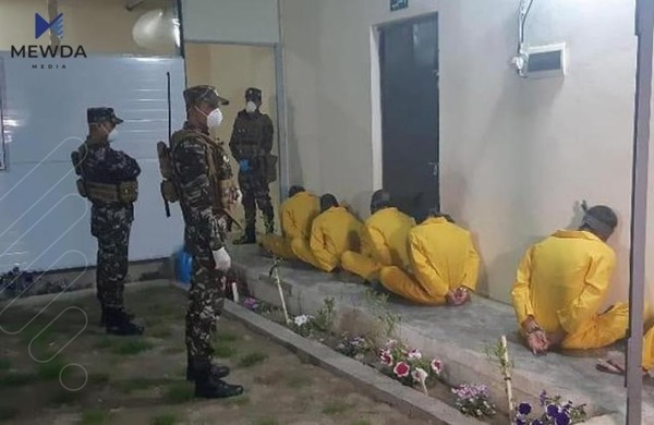 پێنج چەکداری داعش دەستگیرکران