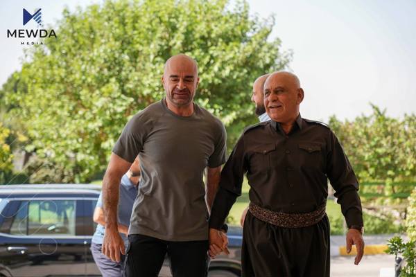 شێخ جەعفەر پیرۆزبایی لە بافڵ جەلال تاڵەبانی دەکات