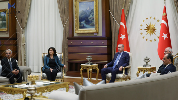 ئەردۆغان: کۆبوونەوەمان لەگەڵ دەمپارتی بەرهەمداربوو