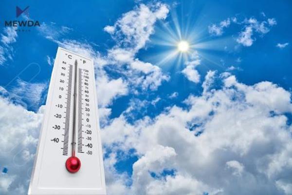 پلەكانی گەرما بەرز دەبنەوە