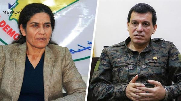 مەزڵوم عەبدی و ئیلهام ئەحمەد سەردانی تورکیا دەکەن