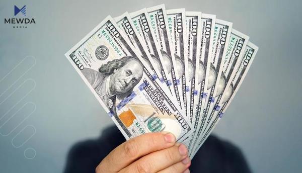 نرخى دۆلار به‌رانبه‌ر به‌ دینار دابه‌زى