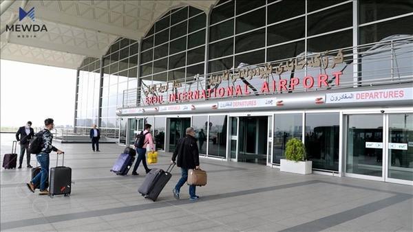 گەشتەكانی فڕۆكەخانەی نێودەوڵەتی هەولێر راگیران