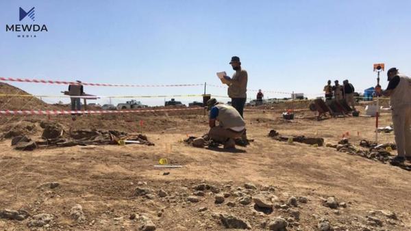 دەیان گۆڕی بەکۆمەڵ لە سوریا دۆزرانەوە