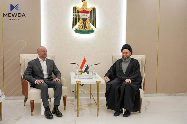 بافڵ جەلال تاڵەبانی و عەممار حەکیم کۆبوونەوە