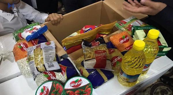 ده‌ست به‌دابه‌شكردنى به‌شه‌خۆراكى هاوڵاتییان ده‌كرێت