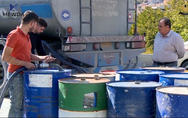 زانیاریی لەبارەی دابەشکردنی نەوت لە سلێمانی